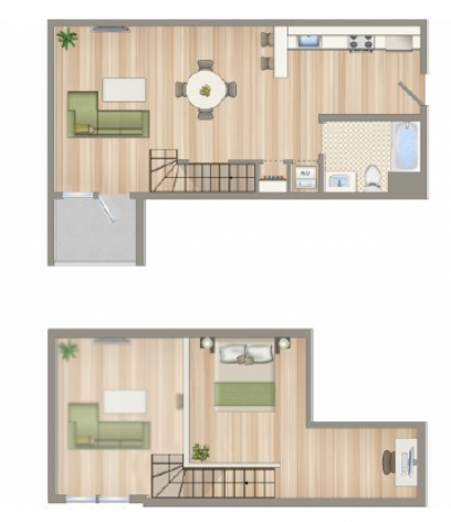 Suite A Floorplan